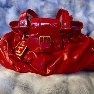 HP Shiny Red Women's Shoulder Bag